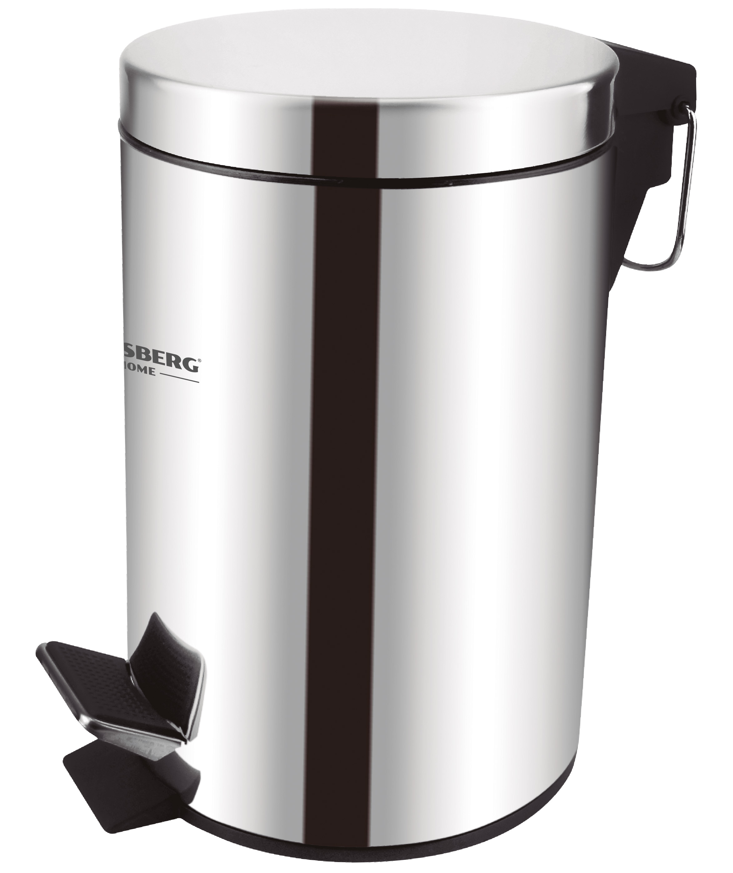 STAINLESS STEEL PEDAL BIN - 12L